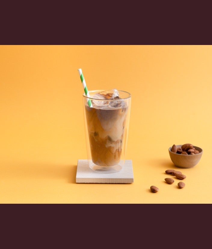 “ネスカフェ エスプレッソベース”でアーモンドカフェラテ ステップ 1