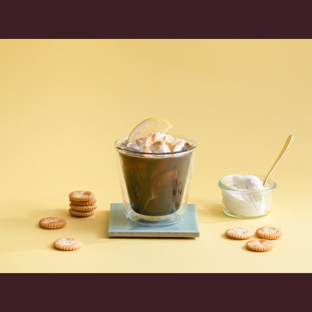 “ネスカフェ エスプレッソベース”でレアチーズクリームラテ レシピ