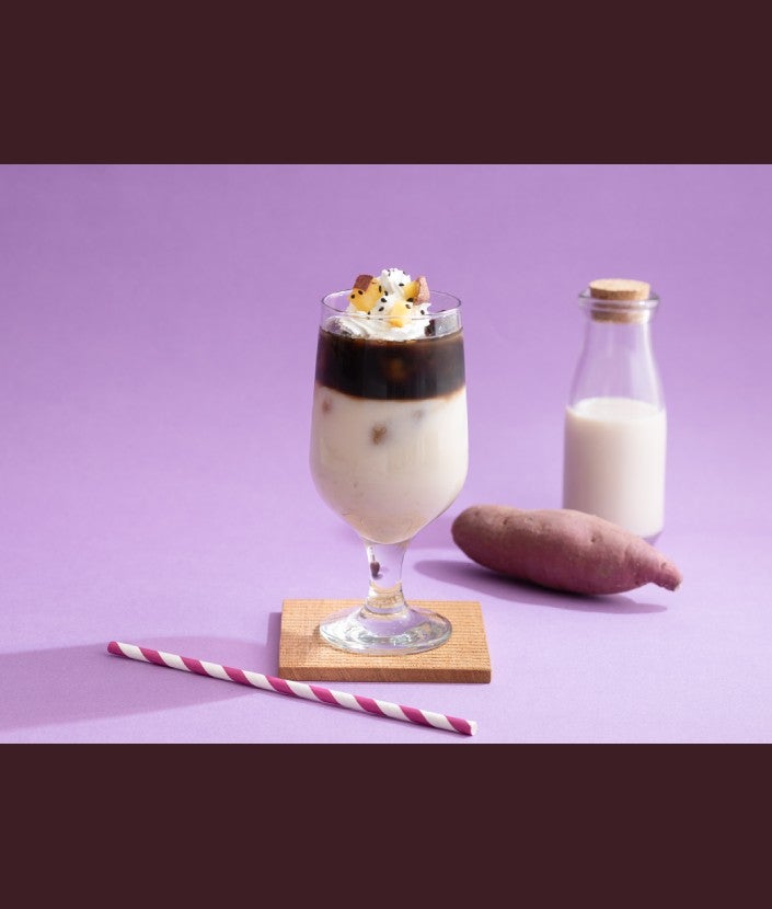 “ネスカフェ エスプレッソベース”でスイートポテトカフェラテ ステップ 1