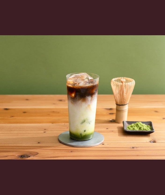 “ネスカフェ エスプレッソベース”で抹茶コーヒーラテ ステップ 1