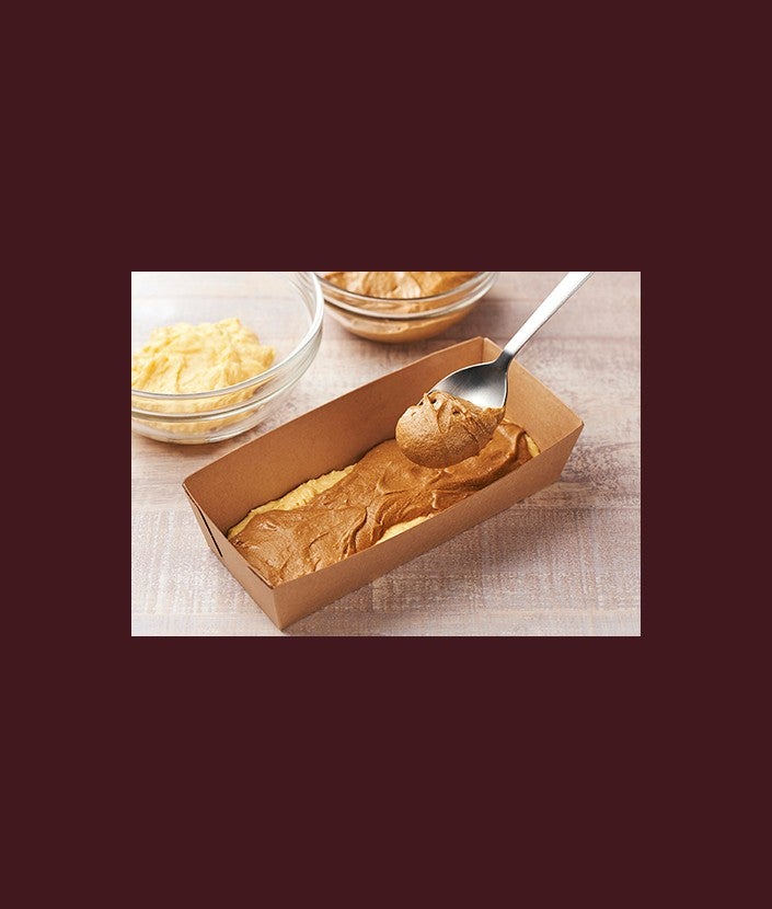 コーヒーマーブルケーキ ステップ 3