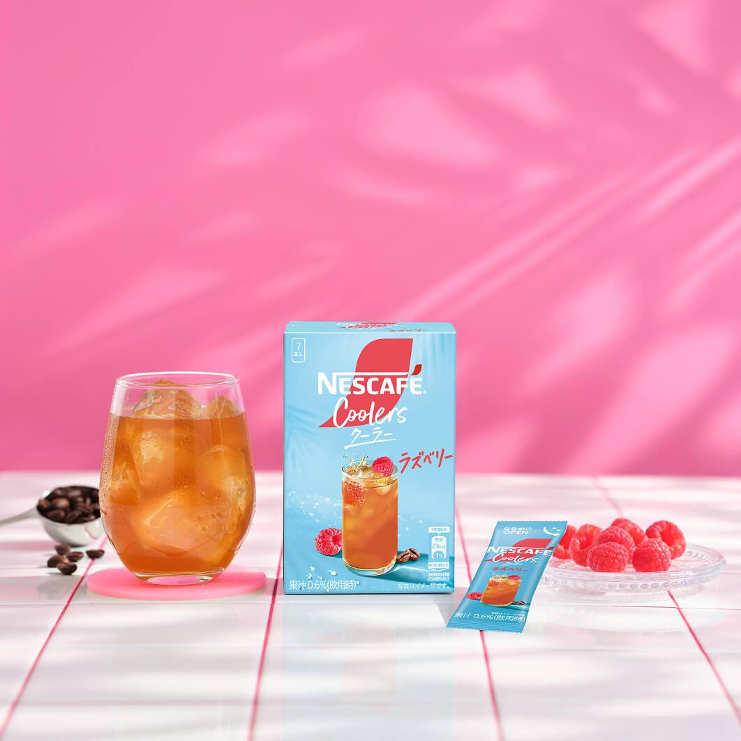 ネスカフェ クーラー ラズベリー