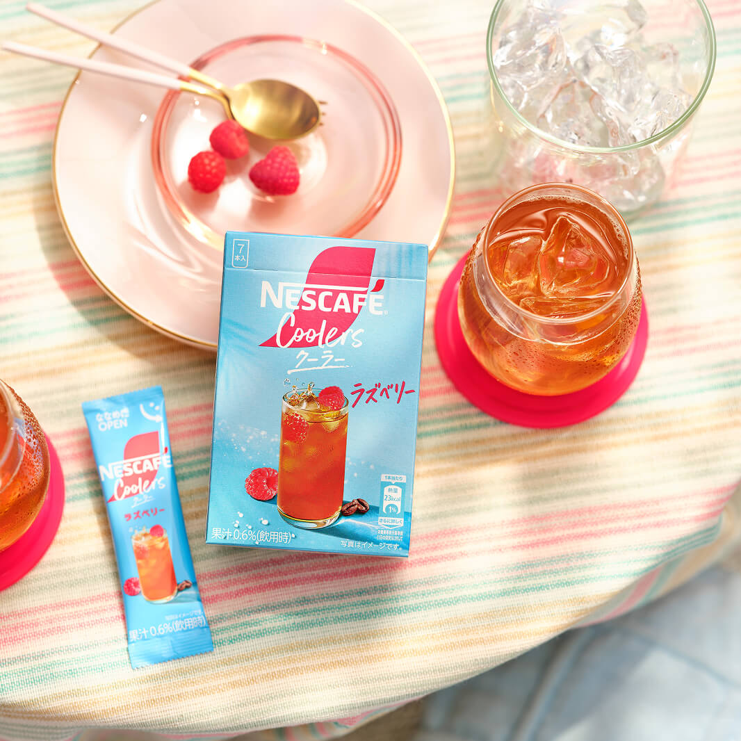 ネスカフェ クーラー ラズベリー