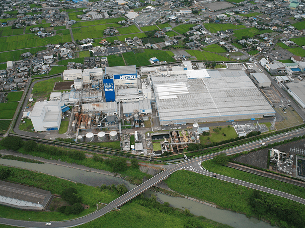 製造工場の購入電力は100% 再生可能エネルギー。