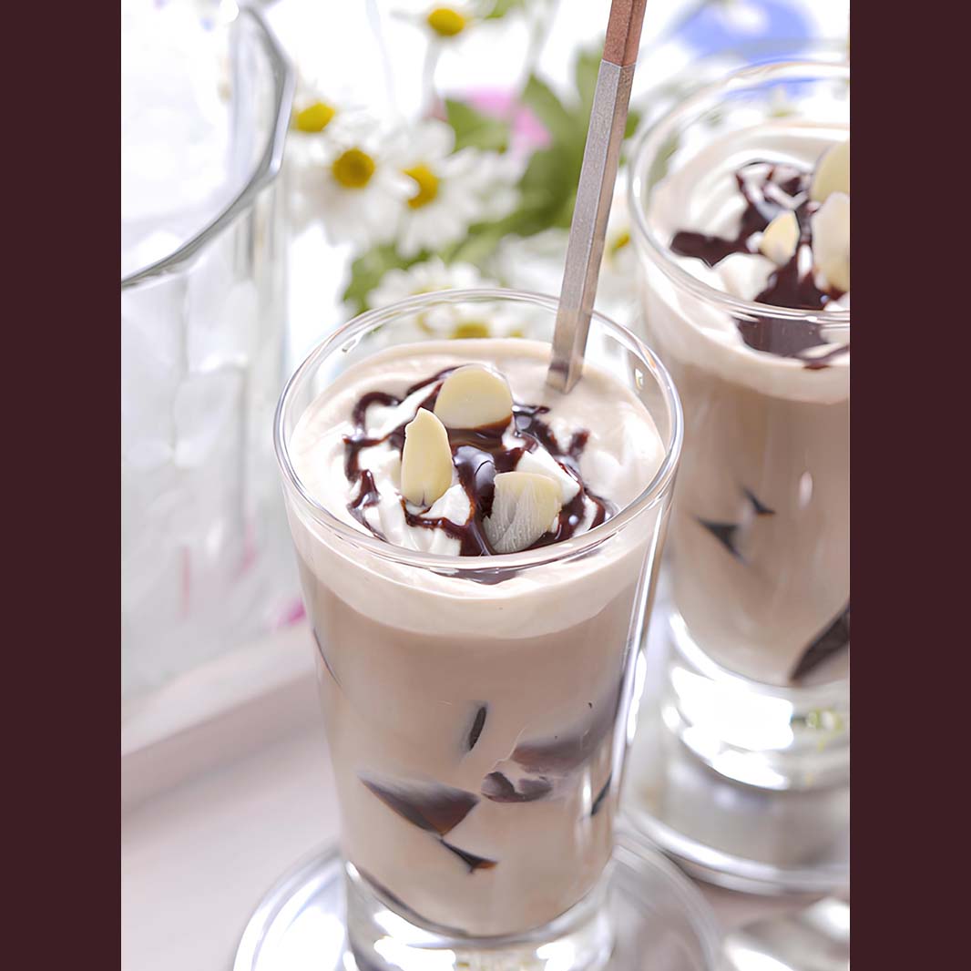 カフェオレ with ゼリー レシピ