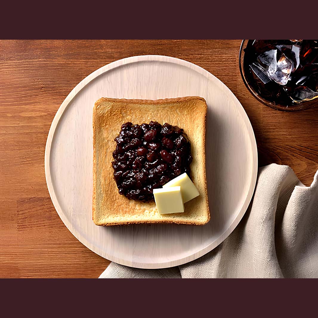 コーヒーあんバタートースト レシピ