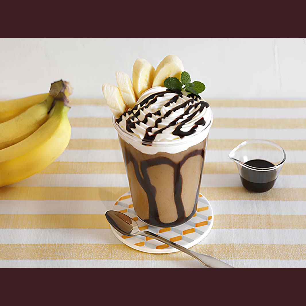 バナナカフェモカフラッペ