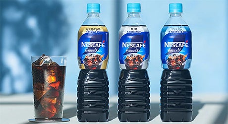 ネスカフェ ボトルコーヒーは金額シェアNo.1※インテージSRI+、家庭用サイズ（501ml以上）のペットボトルコーヒー市場、ネスカフェブランド、販売金額、2013年10月〜2025年9月