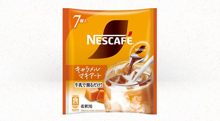 ネスカフェ ポーション キャラメルマキアート