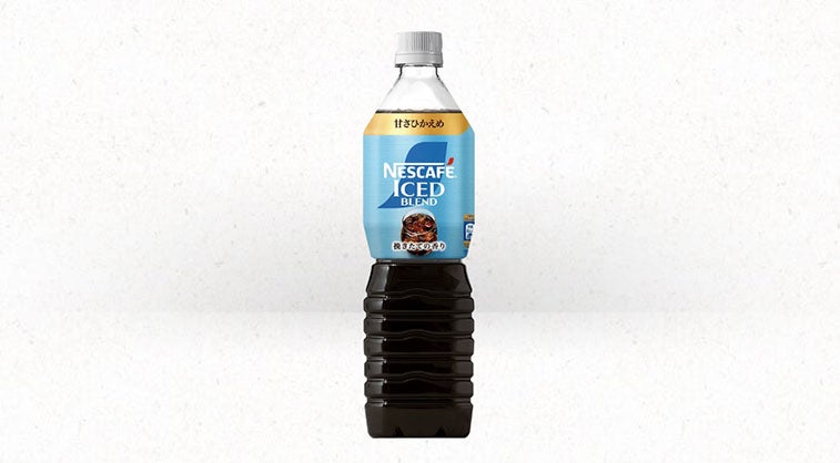 ネスカフェ アイスブレンド ボトルコーヒー 甘さひかえめ