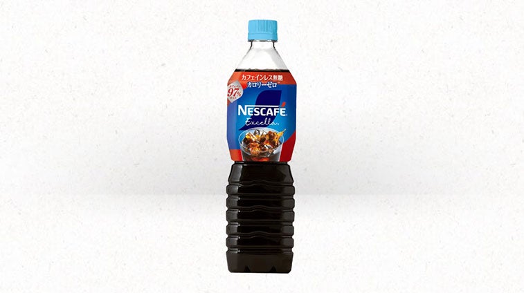 ネスカフェ エクセラ ボトルコーヒー カフェインレス無糖