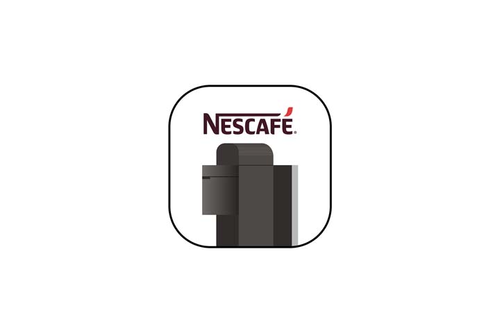 専用アプリ「Nescafé」を入手する