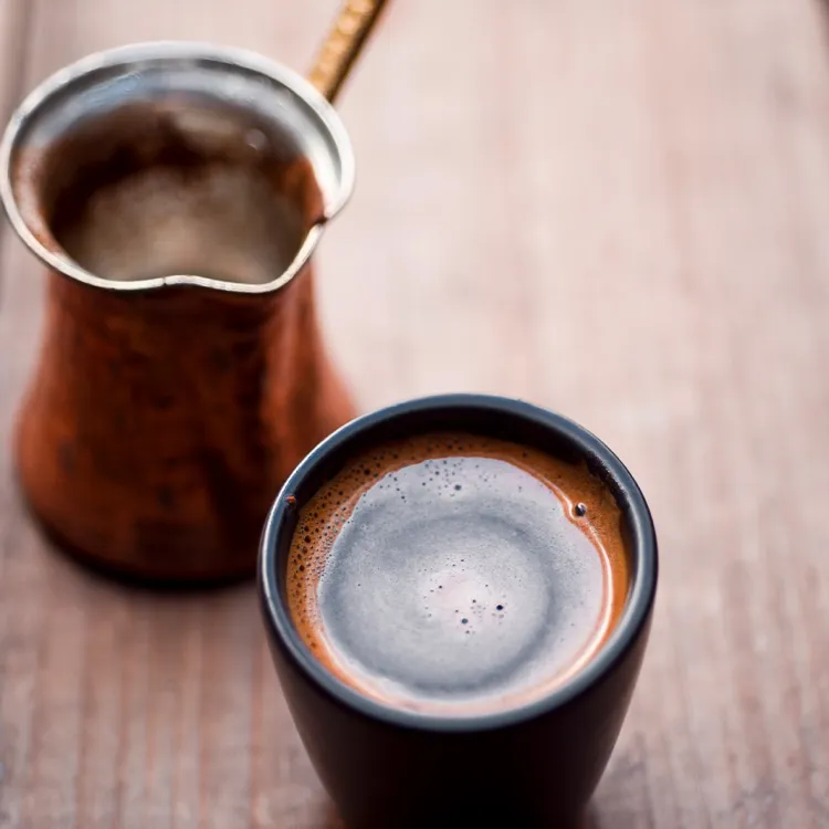 The Turkish coffee cup