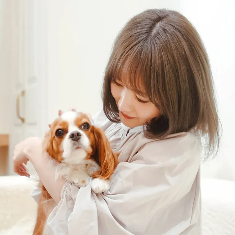 「癒し時間は愛犬とゲームで、まったりコーヒーを飲むこと」