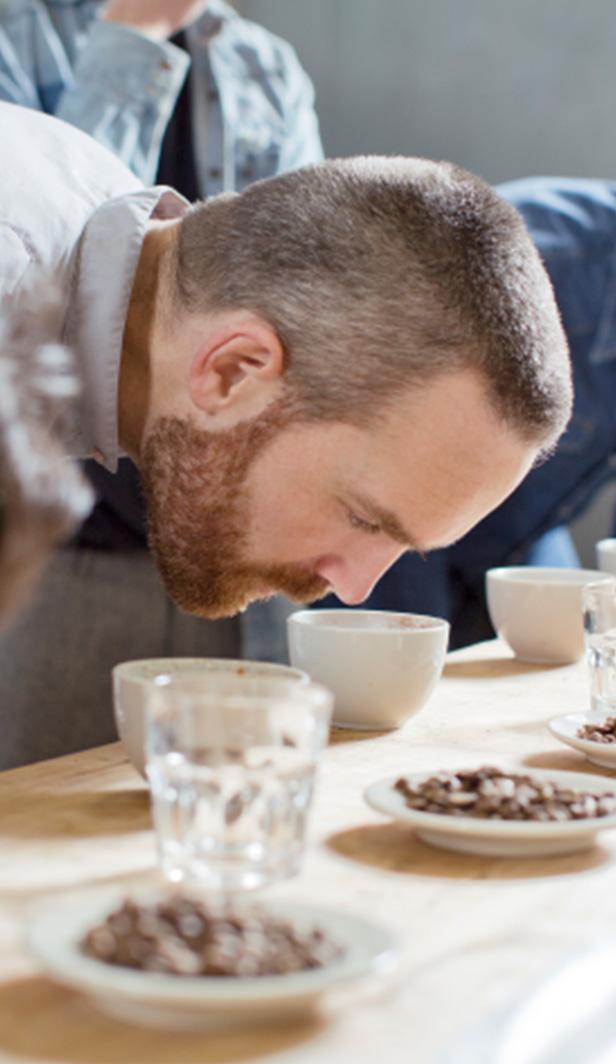 コーヒー テイスティング