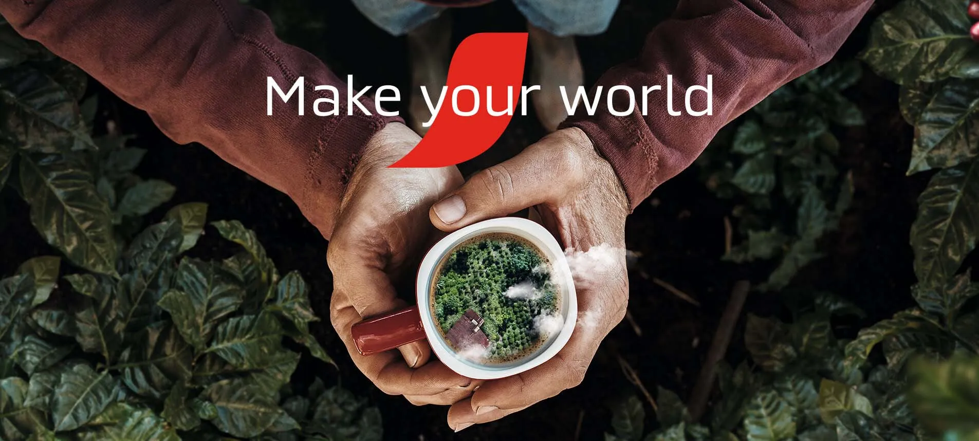 Make your world 1杯のコーヒーを明日も、その先も美味しく飲める世界を続けていくために。