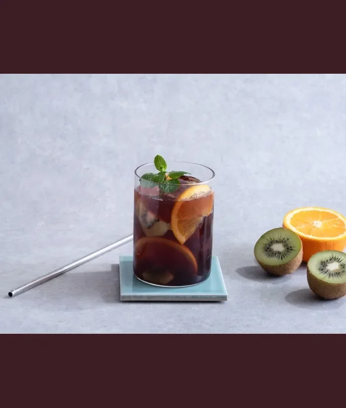 “ネスカフェ エスプレッソベース”でノンアルコーヒーサングリア風 ステップ 1