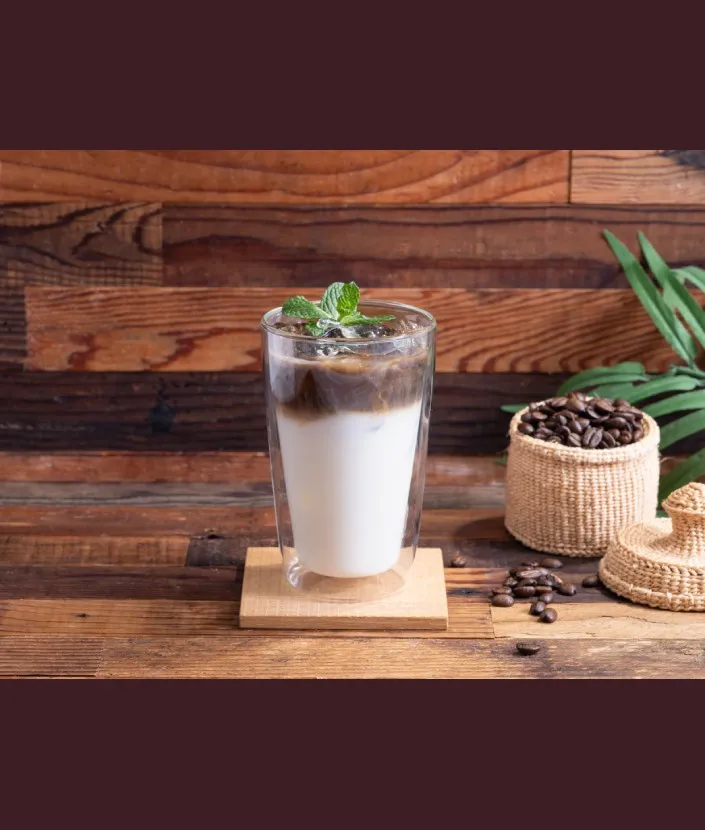 “ネスカフェ エスプレッソベース”でココナッツカフェラテ ステップ 1