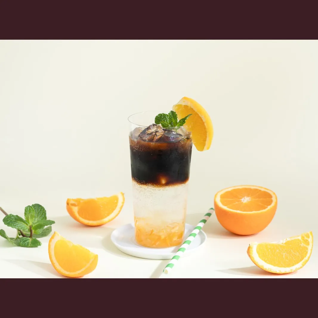 “ネスカフェ エスプレッソベース”でマーマレードコーヒースカッシュ レシピ