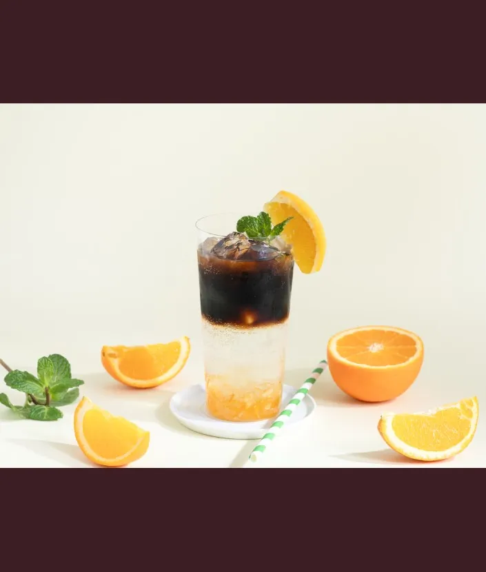 “ネスカフェ エスプレッソベース”でマーマレードコーヒースカッシュ ステップ 1