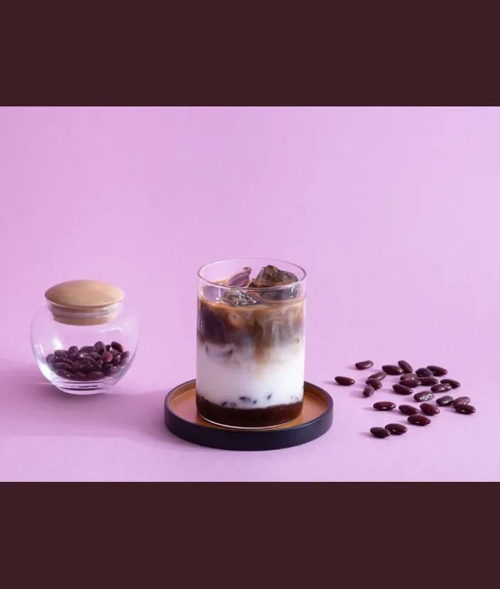 “ネスカフェ エスプレッソベース”でぜんざいカフェラテ ステップ 1