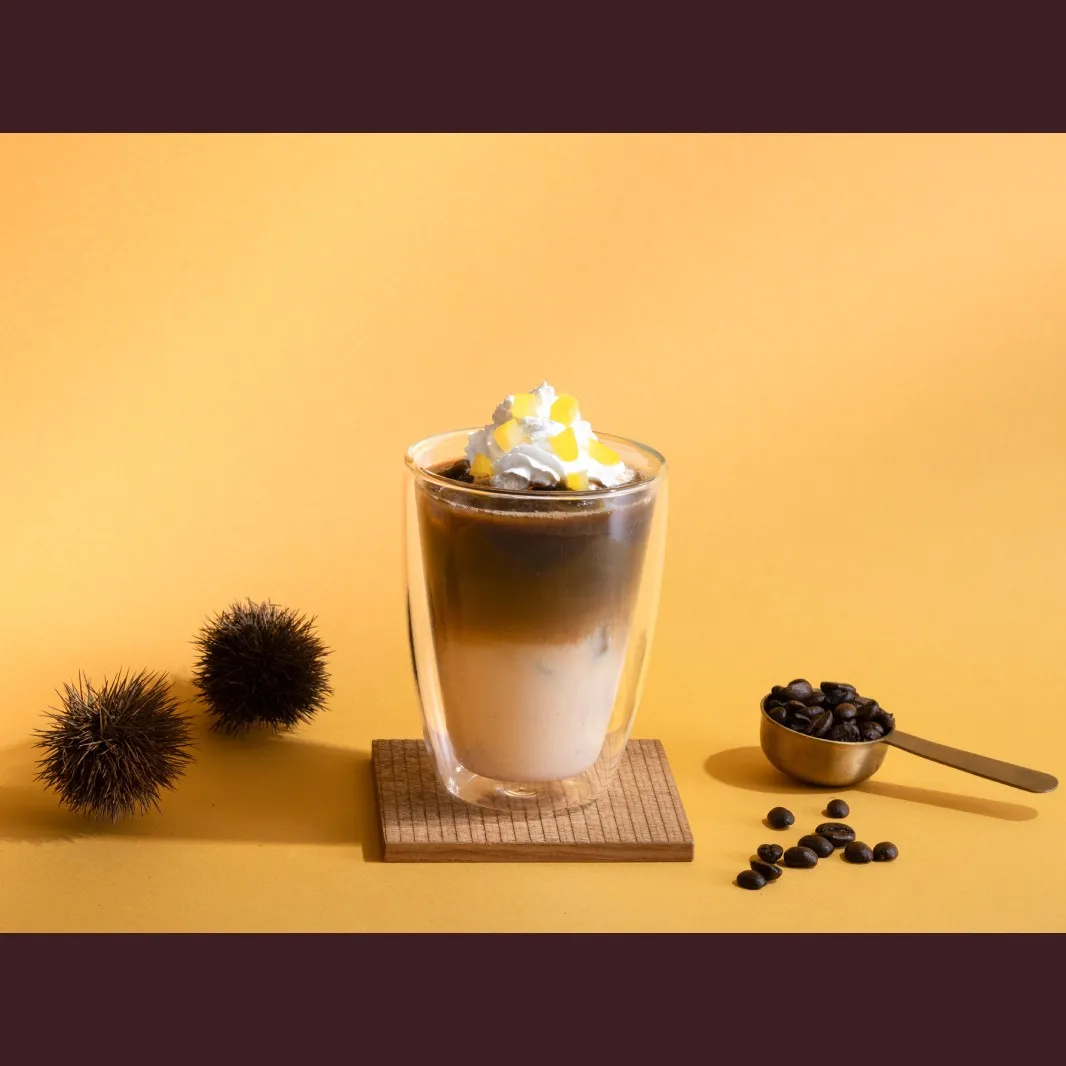 “ネスカフェ エスプレッソベース”でモンブランカフェラテ レシピ