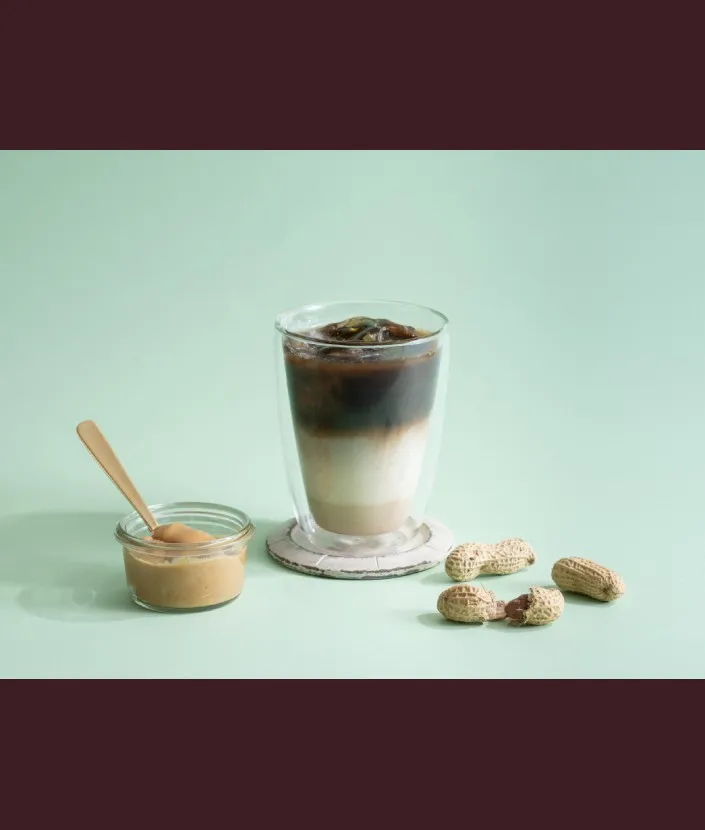 “ネスカフェ エスプレッソベース”で簡単！ピーナッツバターコーヒー ステップ 1