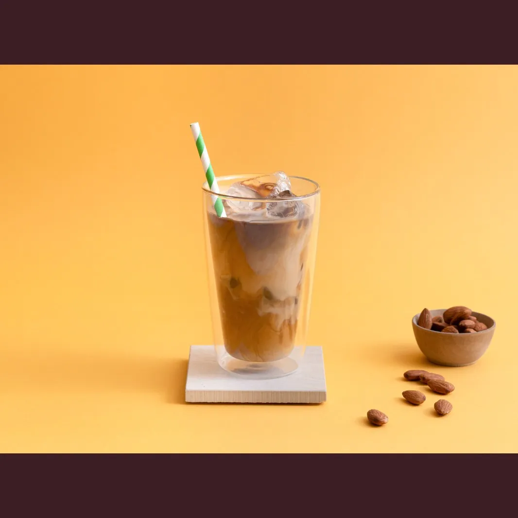 “ネスカフェ エスプレッソベース”でアーモンドカフェラテ レシピ