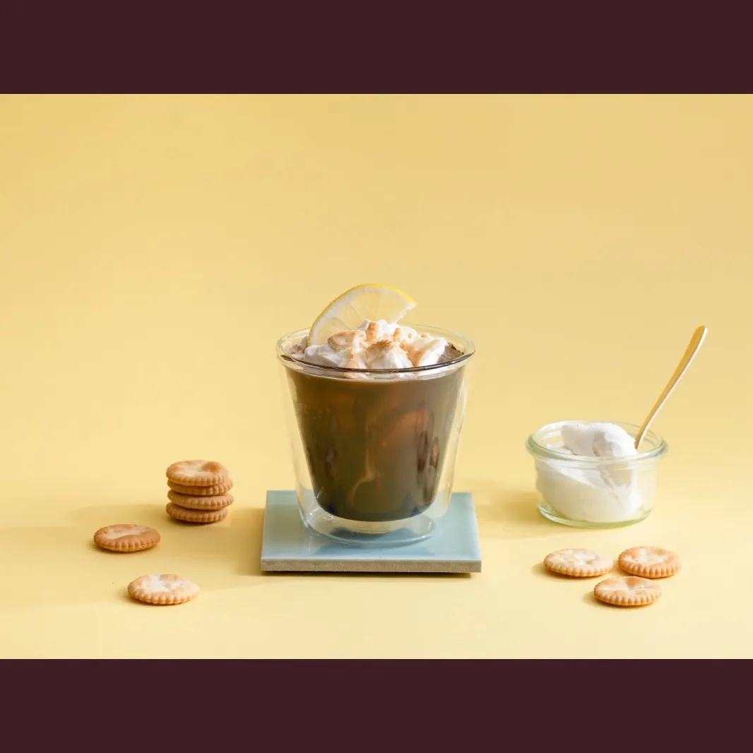 “ネスカフェ エスプレッソベース”でレアチーズクリームラテ レシピ