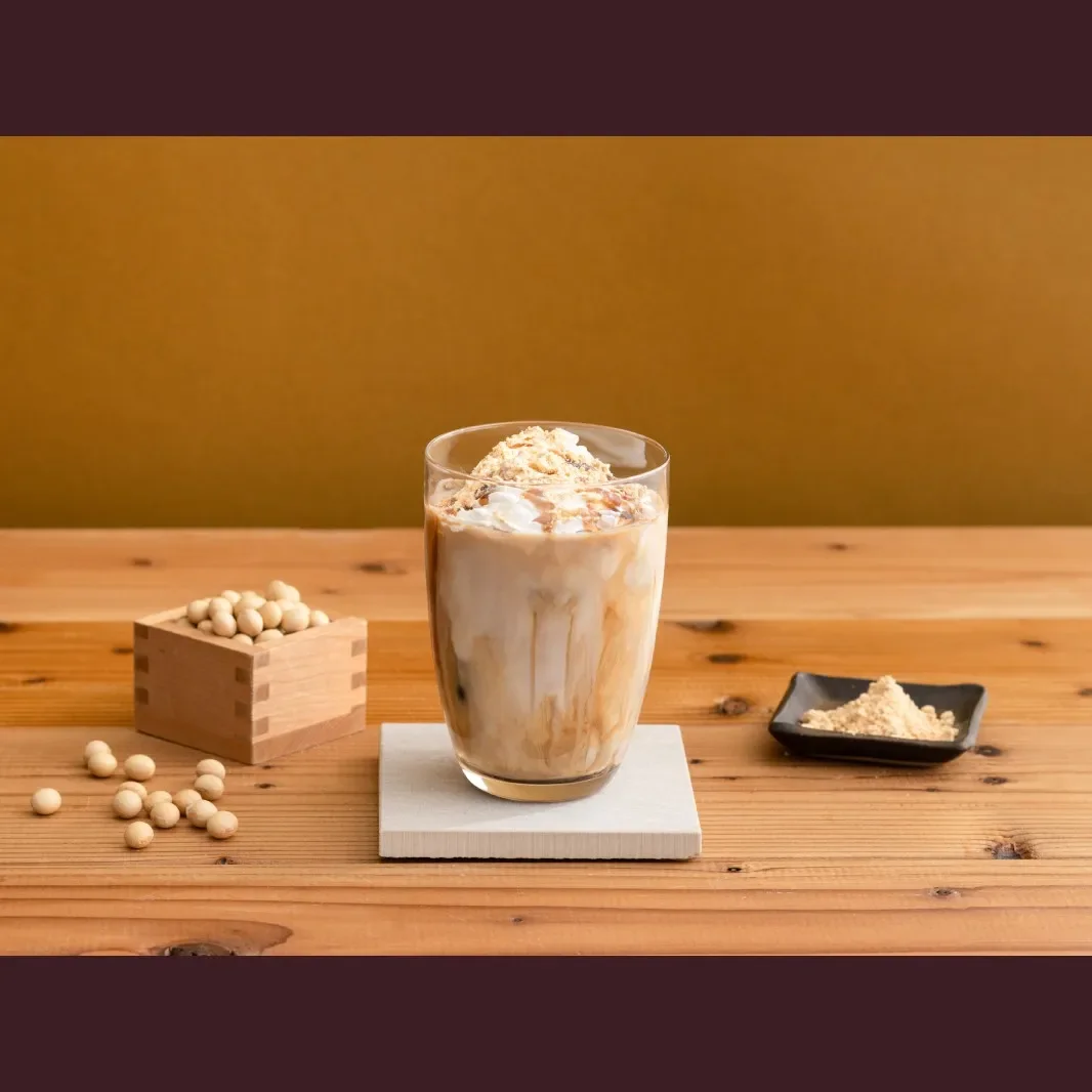 ネスカフェ エスプレッソベース”できなこ豆乳ラテ | コーヒーレシピ