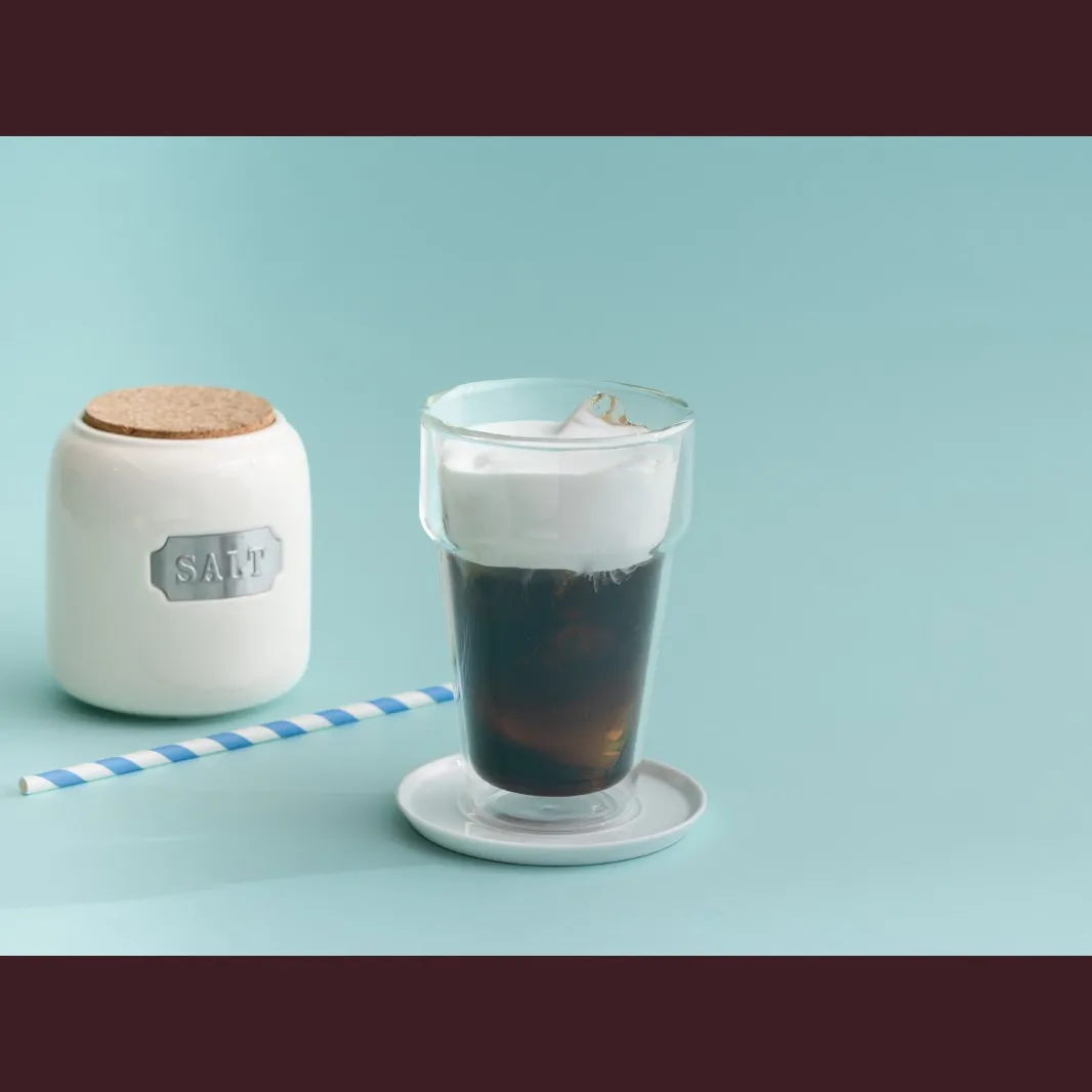 “ネスカフェ エスプレッソベース”でソルティークリームラテ レシピ