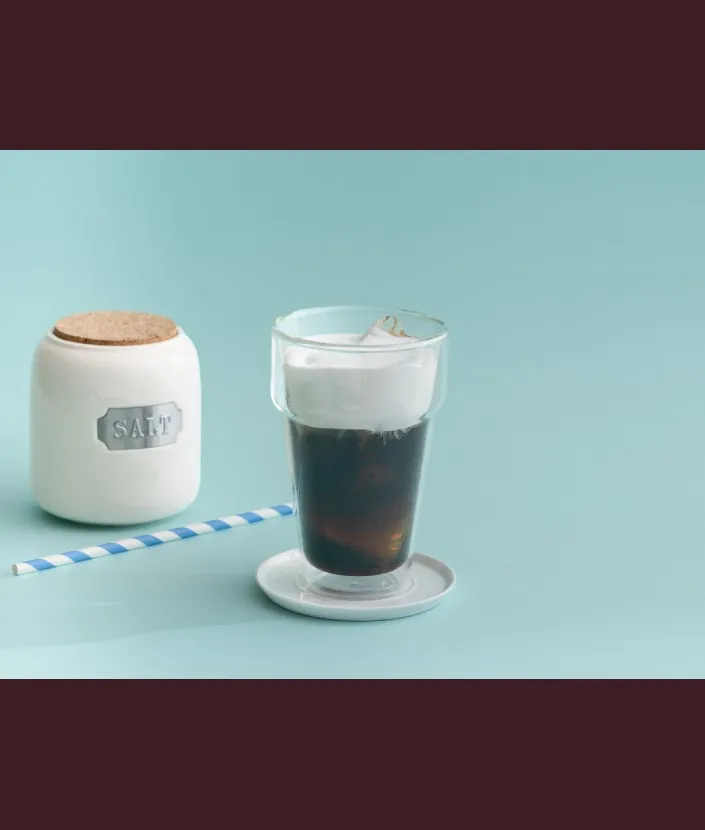 “ネスカフェ エスプレッソベース”でソルティークリームラテ ステップ 1