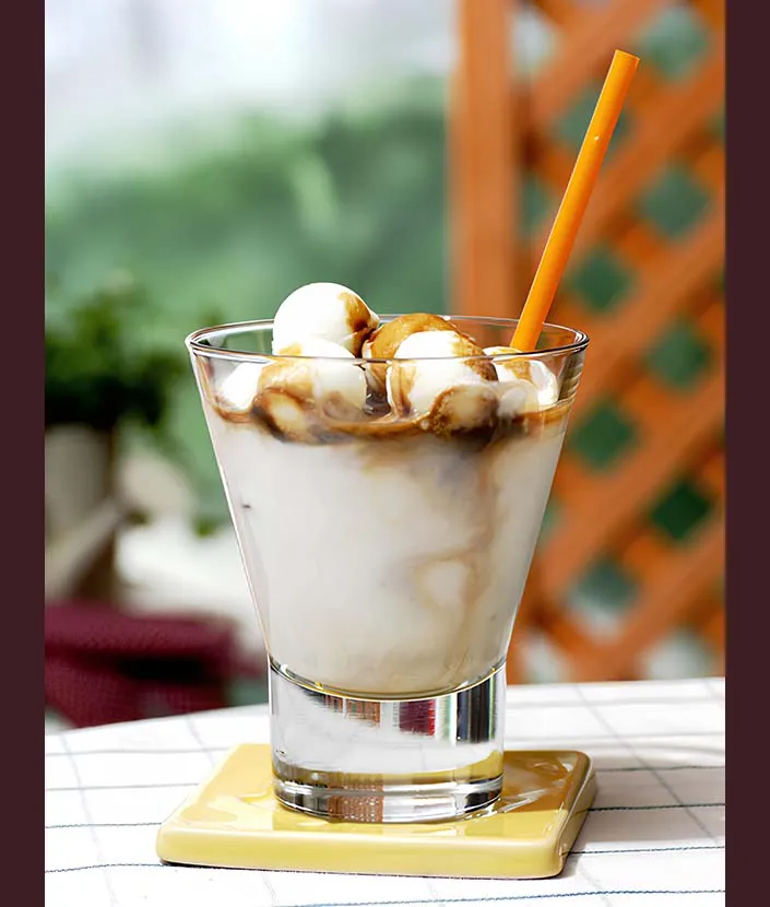 カフェフラッペ風 ステップ 1