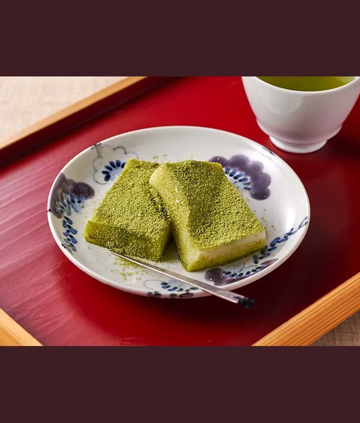 香る抹茶ラテのあべかわ餅 ステップ 3
