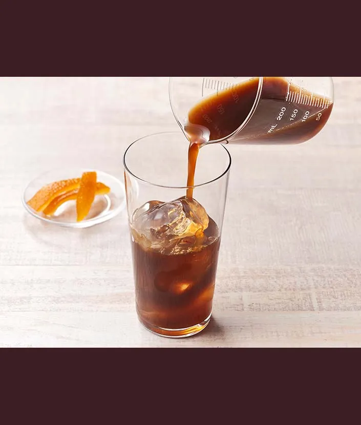 オレンジピールアイスコーヒー ステップ 3