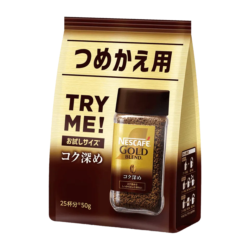 ネスカフェ ゴールドブレンド コク深め つめかえ用袋
