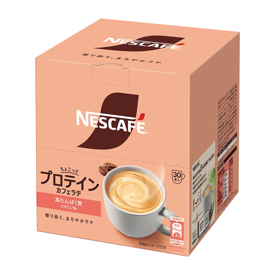 ネスカフェ プロテイン カフェラテ 4P