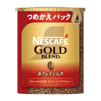 ネスカフェ ゴールドブレンド カフェインレス エコ＆システムパック（つめかえパック）