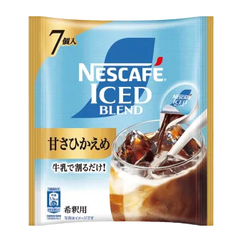 ネスカフェ アイスブレンド ポーション 甘さひかえめ