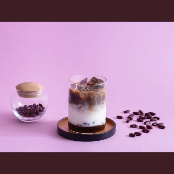 “ネスカフェ エスプレッソベース”でぜんざいカフェラテ レシピ
