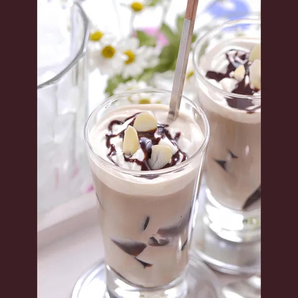 カフェオレ with ゼリー レシピ