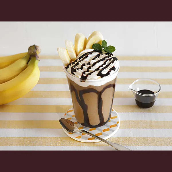 バナナカフェモカフラッペ