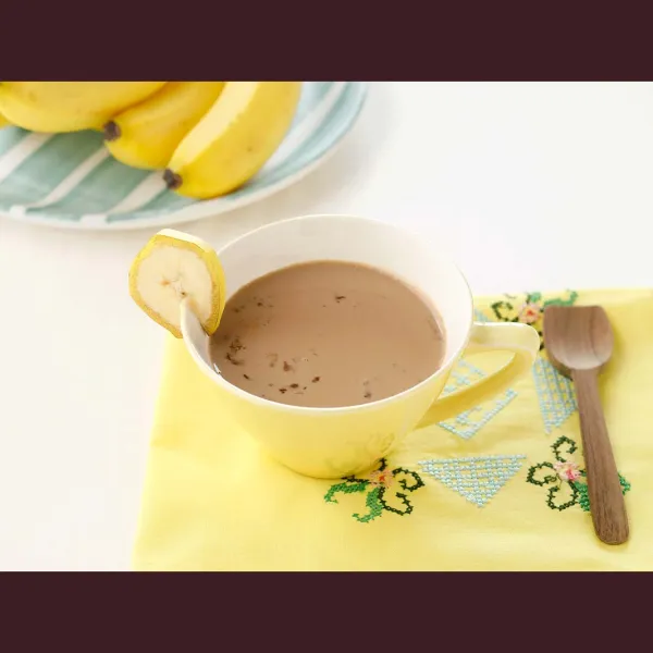 ホットバナナオレ レシピ