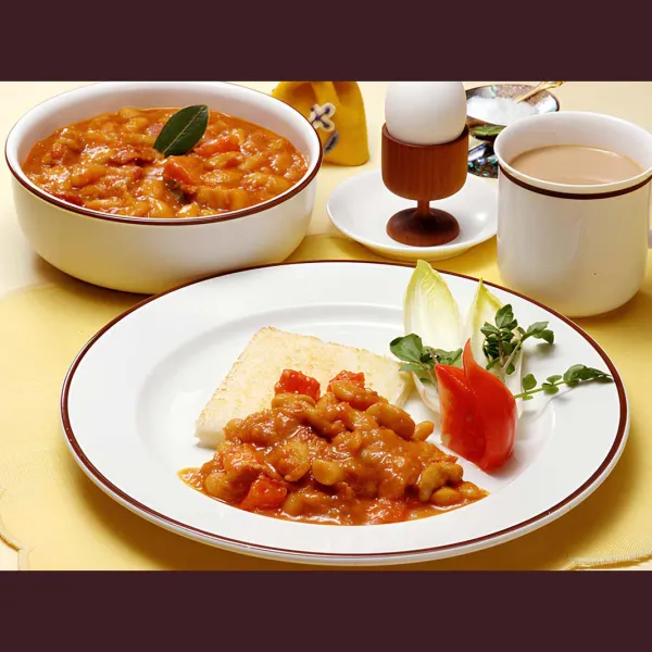 “エクセラ”を加えたポークビーンズ レシピ