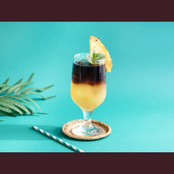 “ネスカフェ エスプレッソベース”でパイナップルコーヒー レシピ