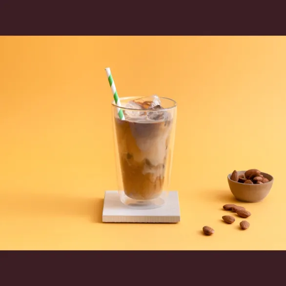 “ネスカフェ エスプレッソベース”でアーモンドカフェラテ レシピ