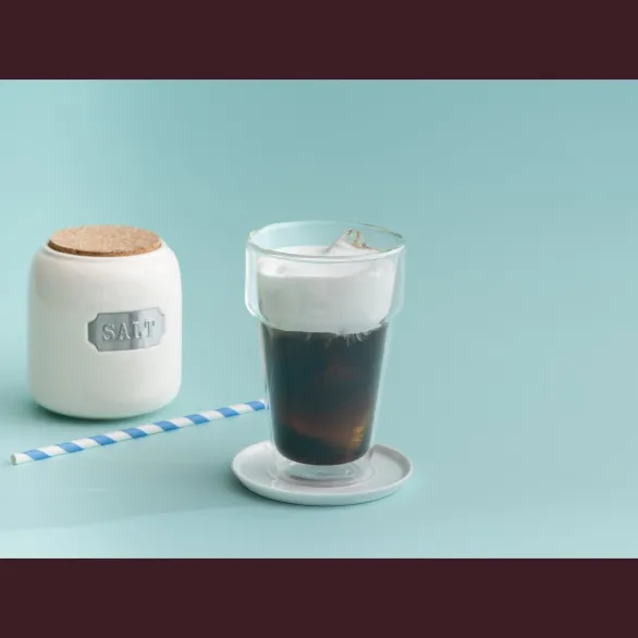 “ネスカフェ エスプレッソベース”でソルティークリームラテ レシピ