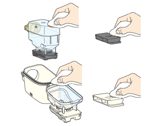 コーヒータンク、ブライトタンクの洗浄について